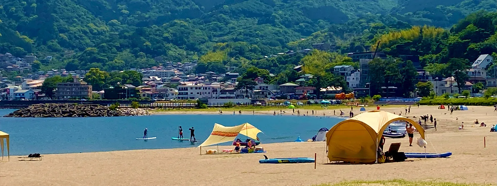 夏の熱海サンビーチ
